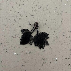 Layered Leaf Earrings *Never Worn*